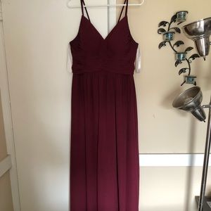 Azazie Style: Blake Dress (Cabernet)